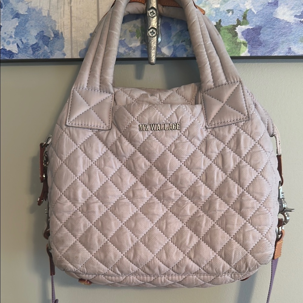 MZ Wallace Quilted Tan Women's Bag